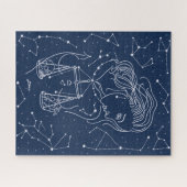 Libra zodiac sign ジグソーパズル (横)
