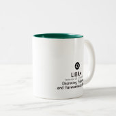  Libra Zodiac Sign Astrology Birthday Coffee Mug ツートーンマグカップ (正面右)