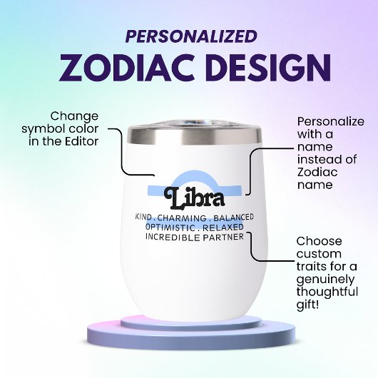 Libra Zodiac Sign Custom Traits