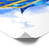 Libra Zodiac Sign- Funny Libra Zodiac Lover Gift ポスター (角)