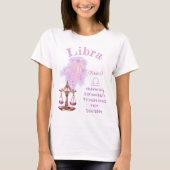 Libra Zodiac Sign T-Shirt *1 Tシャツ (正面)