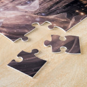 Libra Zodiac with Celestial Maiden Holding the Sca ジグソーパズル (側面)