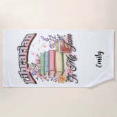  Librarian   ビーチタオル (正面)