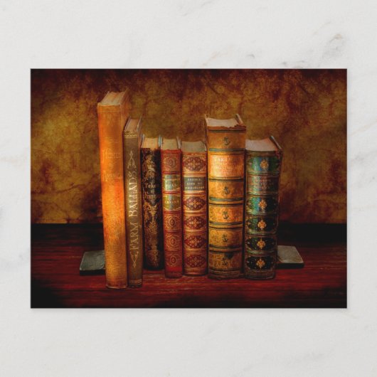 Librarian – 作家 – 古代の本 ポストカード (正面)