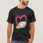 Librarian Bibliophile Idea Book Bookworm Reading Tシャツ (正面)