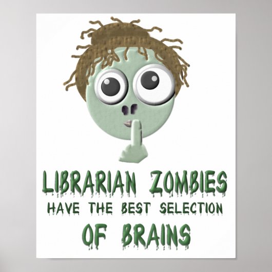 Librarian Zombies – ポスター (正面)