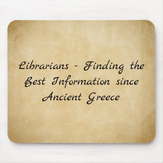 Librarians - Finding the Best Information マウスパッド (正面)
