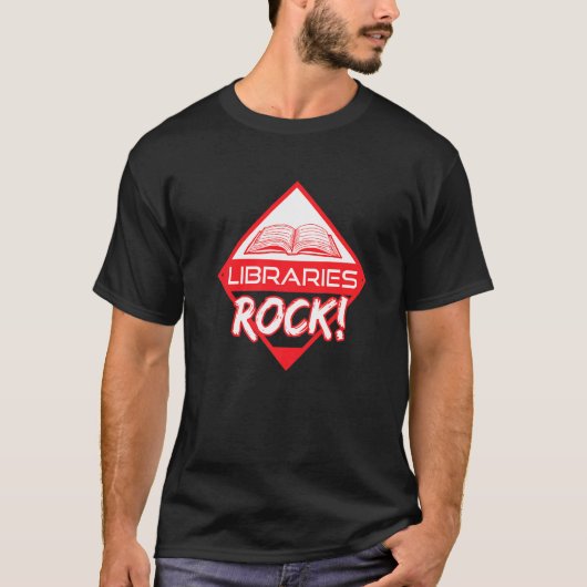 Libraries Rock Summer 読's Book Tシャツ (正面)