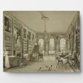 Library as Siting Room, Cassiobury Park, c.1815, フォトプラーク (正面)