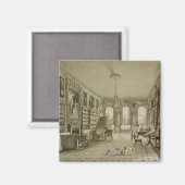 Library as Siting Room, Cassiobury Park, c.1815, マグネット (正面/裏面)