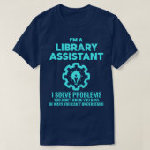 LIBRARY ASSISTANT NICEデザイン2017 3 Tシャツ (デザイン正面)