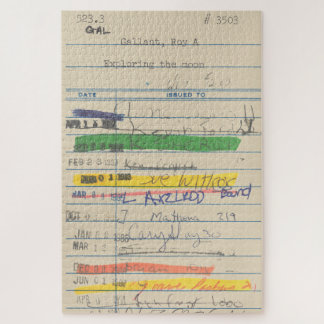 Library Card 3503 Exploring the Moon ジグソーパズル