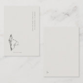 Library Cat- Book Insert Enclosure Card エンクロージャーカード (正面/裏面)