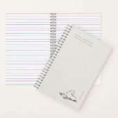 Library Cat- Naturalist Menagerie Archive  ノートブック (内側)