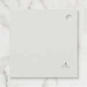 Library Cat- Naturalist Menagerie Archive  フェイバータグ (裏面)