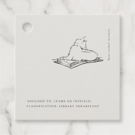 Library Cat- Naturalist Menagerie Archive  フェイバータグ