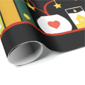 Library cats autumn colour version ラッピングペーパー (ロールコーナー)