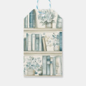 Library Chapter ONE Blue Boy Book 1st Birthday ギフトタグ (裏面)