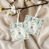 Library Chapter ONE Blue Boy Book 1st Birthday フェイバータグ