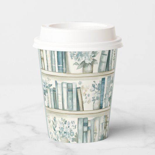 Library Chapter ONE Blue Boy Book 1st Birthday 紙コップ (裏面)