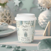 Library Chapter ONE Blue Boy Book 1st Birthday 紙コップ