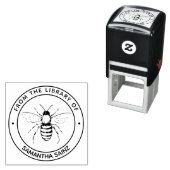 Library of Book Stampのまわりに セルフインキングスタンプ (インサイチュ)