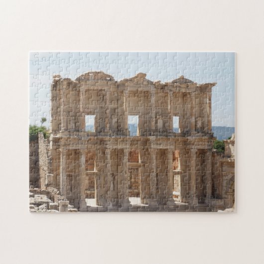 Library of Celsus in Ephesus, Turkey Jigsaw Puzzle ジグソーパズル (横)