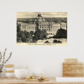 Library of Congress，ワシントンDC, 1912ヴィンテージ ポスター (キッチン)