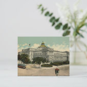 Library of Congress Washington DC 1900s ポストカード (スタンド正面)