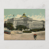 Library of Congress Washington DC 1900s ポストカード (正面)