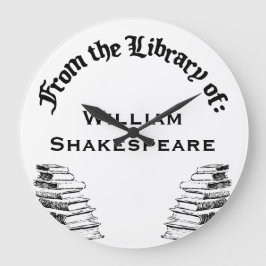 Library of Library カスタム Round Wall Clockから ラージ壁時計