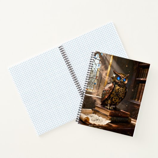 Library Owl ノートブック (内部)