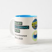 Library Publishing Forum 2021 Mug ツートーンマグカップ (正面左)
