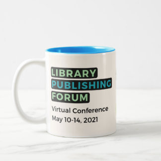 Library Publishing Forum 2021 Mug ツートーンマグカップ