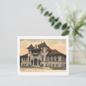 Library, Santa Ana, California Vintage ポストカード (スタンド正面)