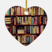Library Shelves セラミックオーナメント (正面)