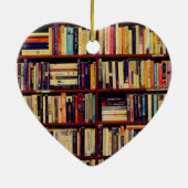 Library Shelves セラミックオーナメント (裏面)