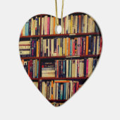 Library Shelves セラミックオーナメント (左)