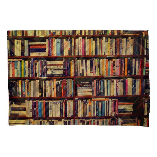 Library Shelves 枕カバー (正面)