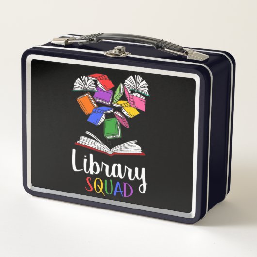 Library Squad I メタルランチボックス (正面)