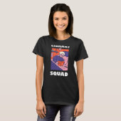 Library Squad Premium 1 Tシャツ (正面フル)