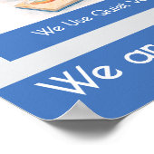 Library Workstation Rules Teacher Anchor Chart ポスター (角)