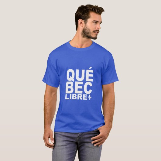 Libre de Québec Tシャツ (正面フル)