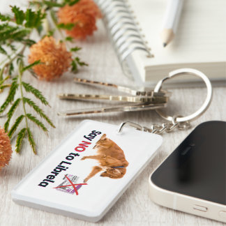 Librela Keychainに対してNOと答える キーホルダー