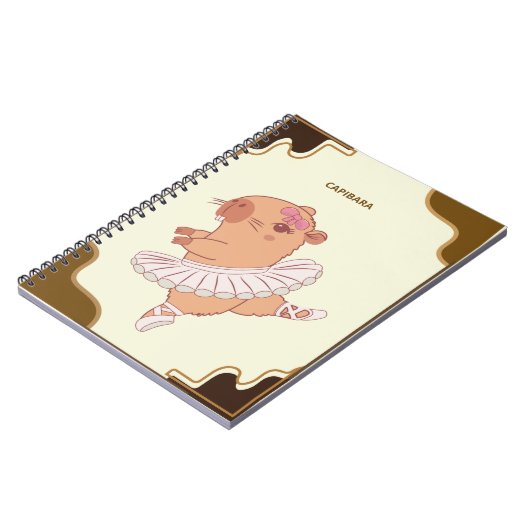 "Libreta Capibara – Diseño Adorable y Único" ノートブック (左側)