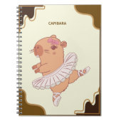 "Libreta Capibara – Diseño Adorable y Único" ノートブック (正面)