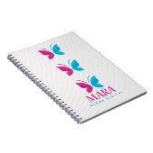 Libreta con Espiral “Mara” – Diseño Digital Modern ノートブック (右側)
