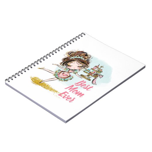 Libreta con espiral para mamá ノートブック (左側)