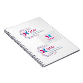 Libreta con espiral y diseño moderno ノートブック (右側)