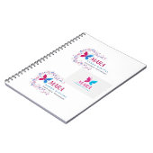 Libreta con espiral y diseño moderno ノートブック (左側)